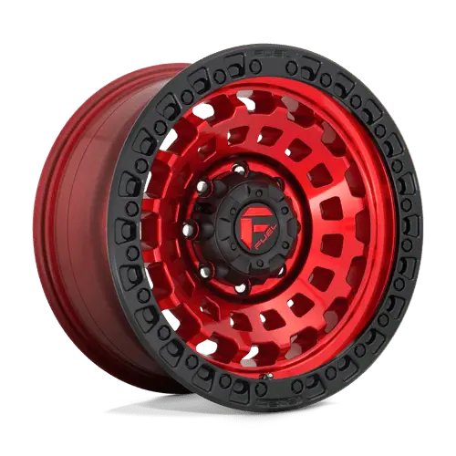 Fuel D632 Zephyr - Candy Red Black Bead Ring 2