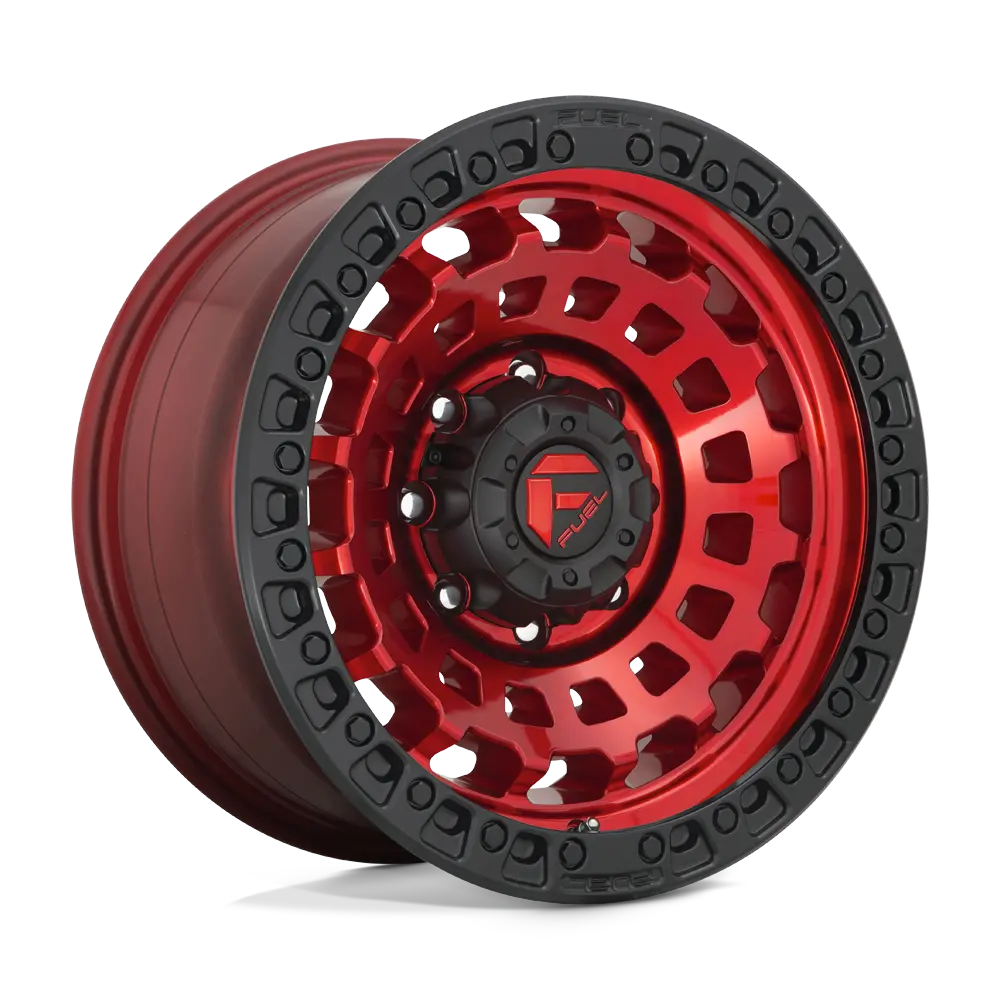 Fuel D632 Zephyr - Candy Red Black Bead Ring 1