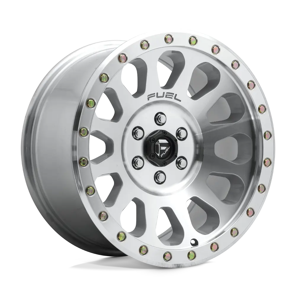Fuel D647 Vector - Diamond Cut Machined W/ Clear Coat 1