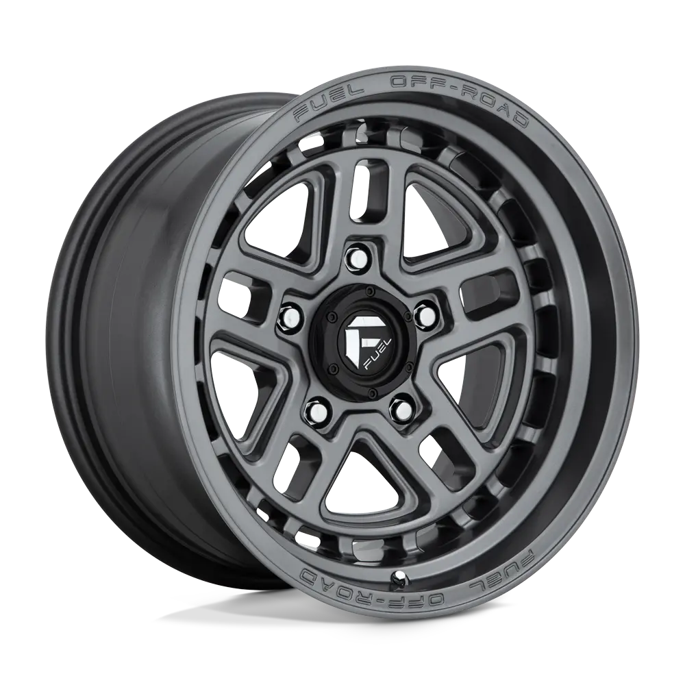 Fuel D668 Nitro - Matte Gun Metal 1