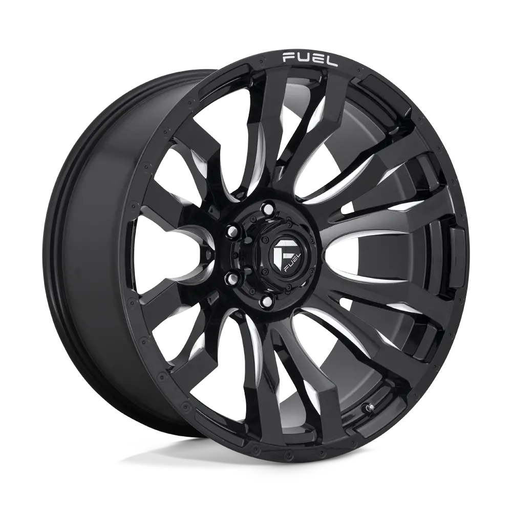 Fuel D673 Blitz - Gloss Black Milled 1