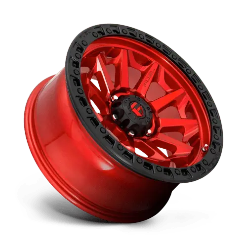 Fuel D695 Covert - Candy Red Black Bead Ring 3