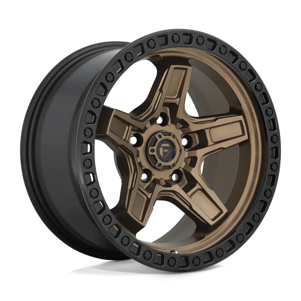Fuel D699 Kicker - Matte Bronze Black Bead Ring 1