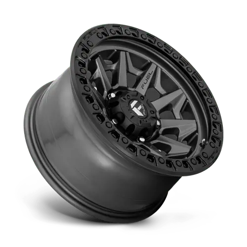 Fuel D716 Covert - Matte Gun Metal Black Bead Ring 3