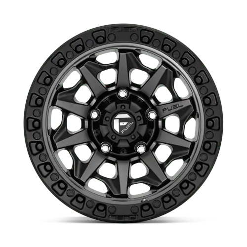 Fuel D716 Covert - Matte Gun Metal Black Bead Ring 4