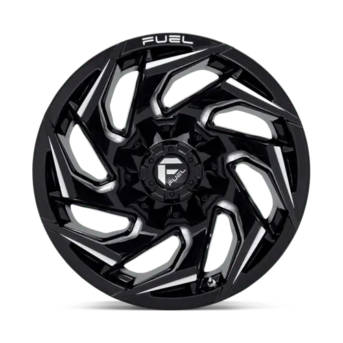 Fuel D753 Reaction - Gloss Black Milled 4