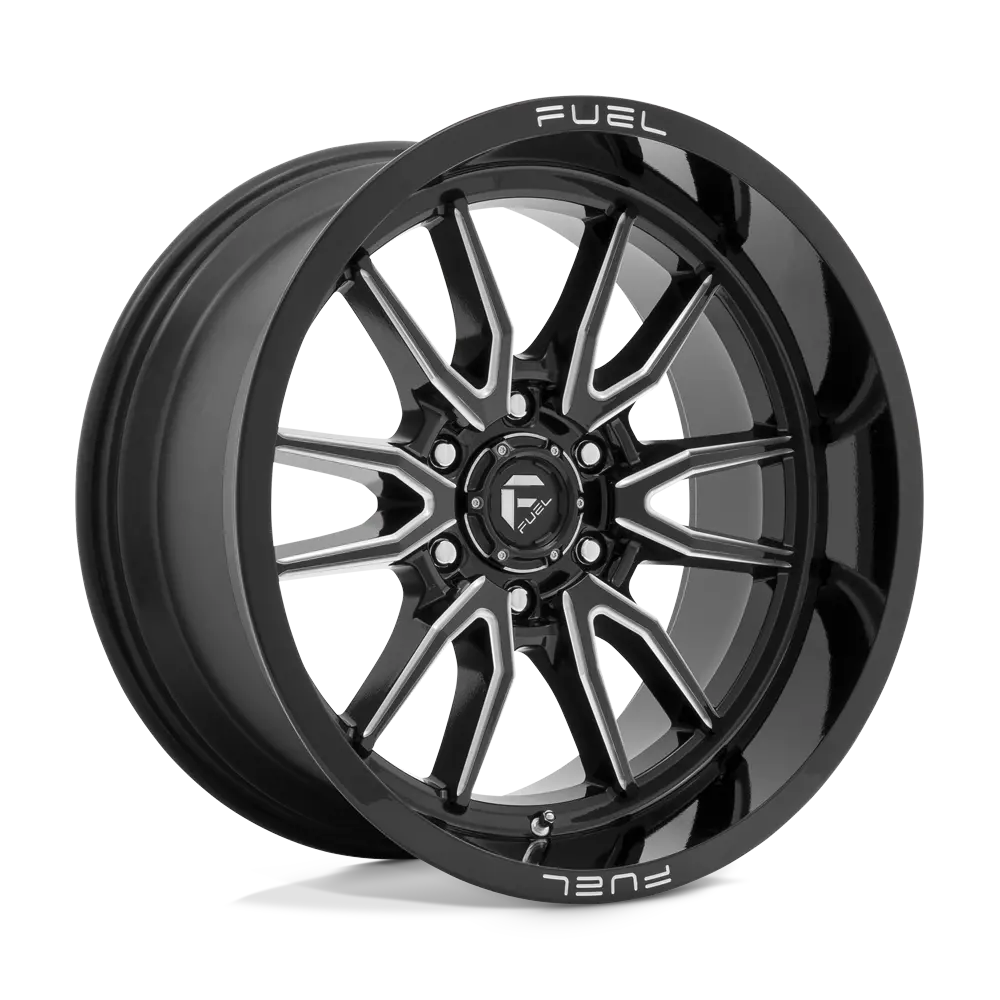 Fuel D761 Clash - Gloss Black Milled 1