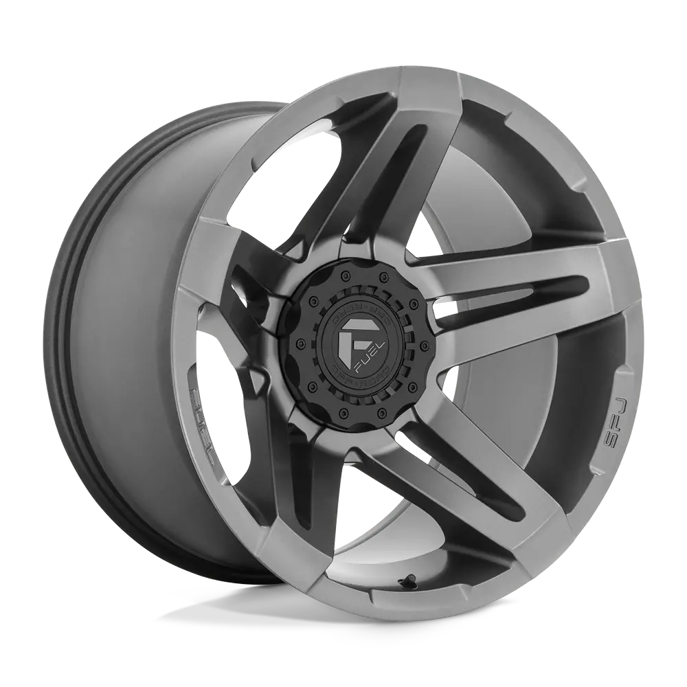 Fuel D764 Sfj - Matte Gun Metal 1