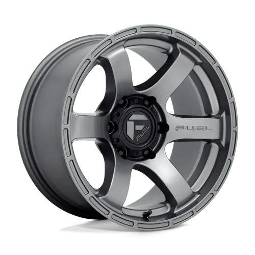 Fuel D767 Rush - Matte Gun Metal 2