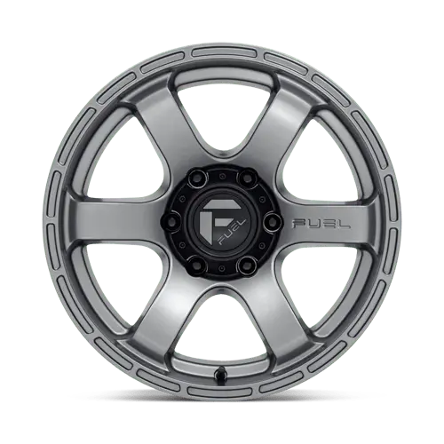 Fuel D767 Rush - Matte Gun Metal 4