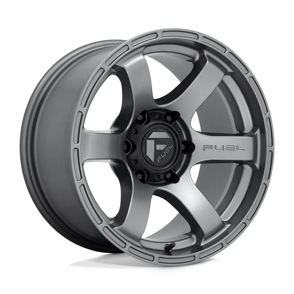 Fuel D767 Rush - Matte Gun Metal 1