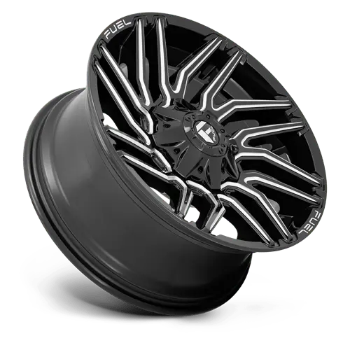 Fuel D773 Typhoon - Gloss Black Milled 3