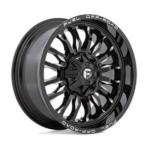 Fuel D795 Arc - Gloss Black Milled 2