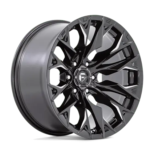 Fuel D803 Flame - Gloss Black Milled 2