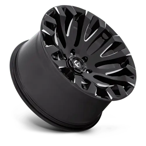 Fuel D828 Quake - Gloss Black Milled 3