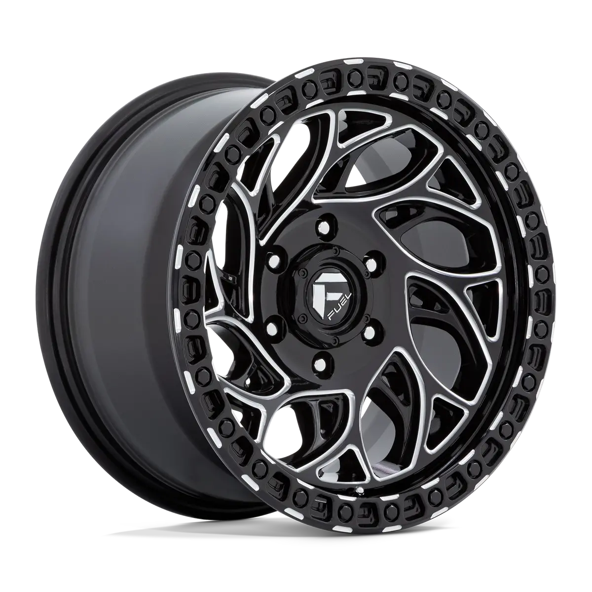 Fuel D840 Runner Or - Gloss Black Milled 1