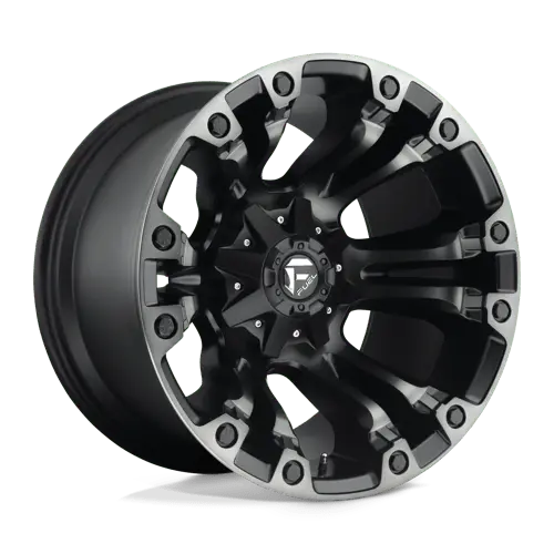 Fuel D851 Vapor - Matte Black Gray Tint 2
