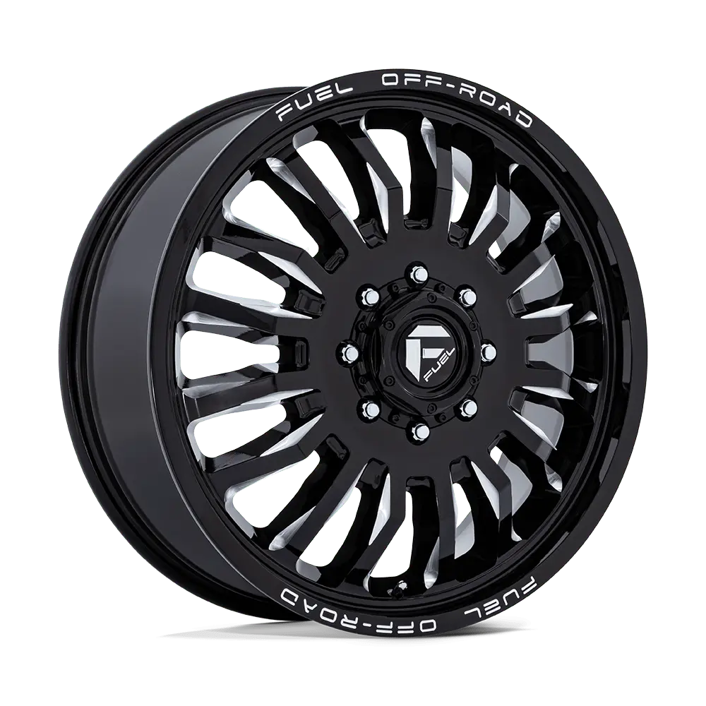 Fuel D868 Arc Dually - Gloss Black Milled 1