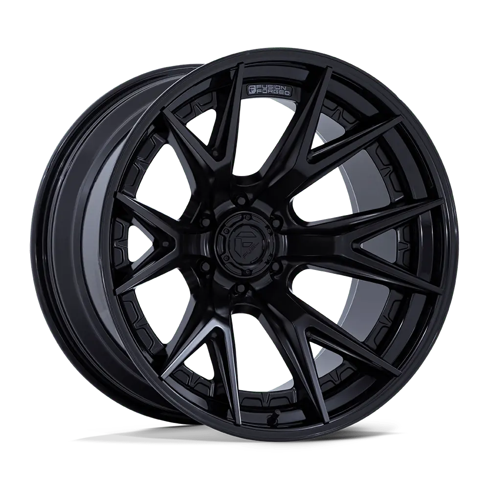 Fuel Fc402 Catalyst - Matte Black With Gloss Black Lip 1