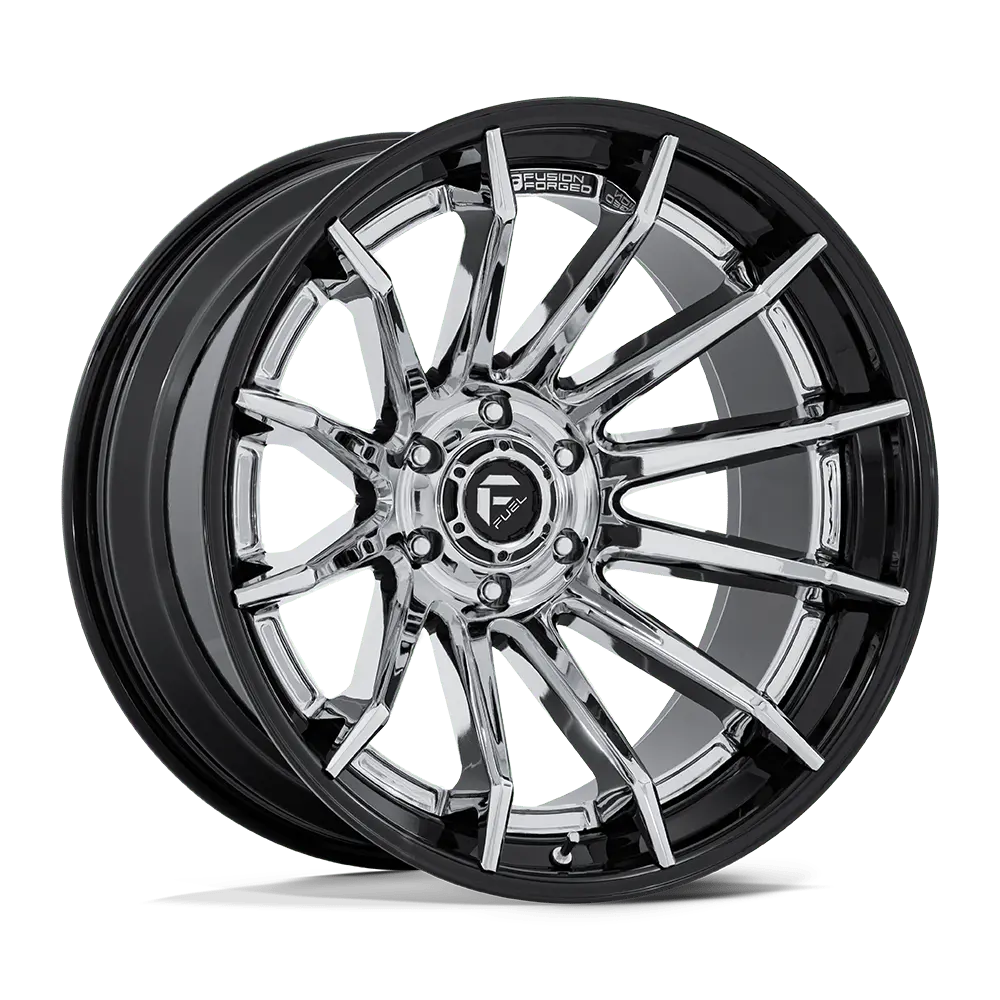 Fuel Fc403 Burn - Chrome With Gloss Black Lip 1