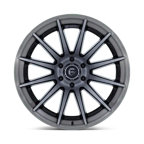 Fuel Fc403 Burn - Gloss Black With Brushed Gray Tint Face & Lip 4