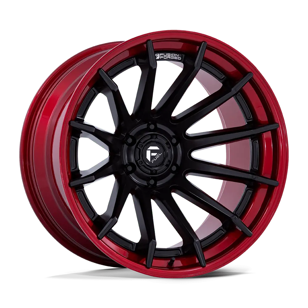 Fuel Fc403 Burn - Matte Black With Candy Red Lip 1