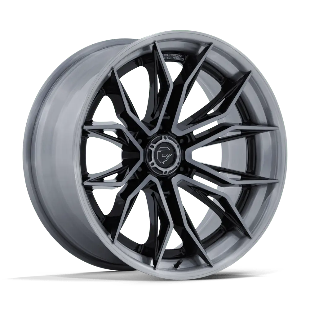 Fuel Fc404 Mutiny - Gloss Black Brushed Dark Tint 1