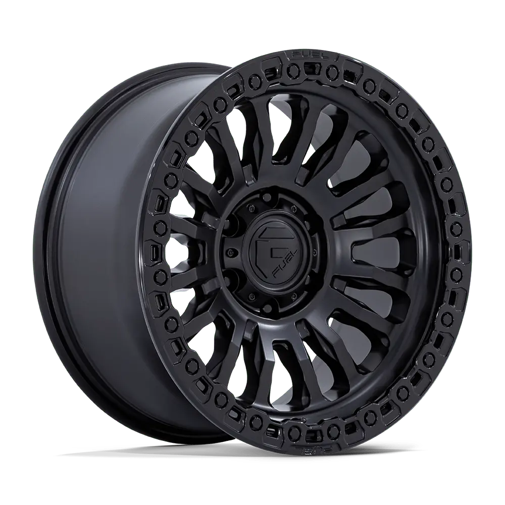 Fuel Fc857 Rincon - Matte Black With Gloss Black Lip 1