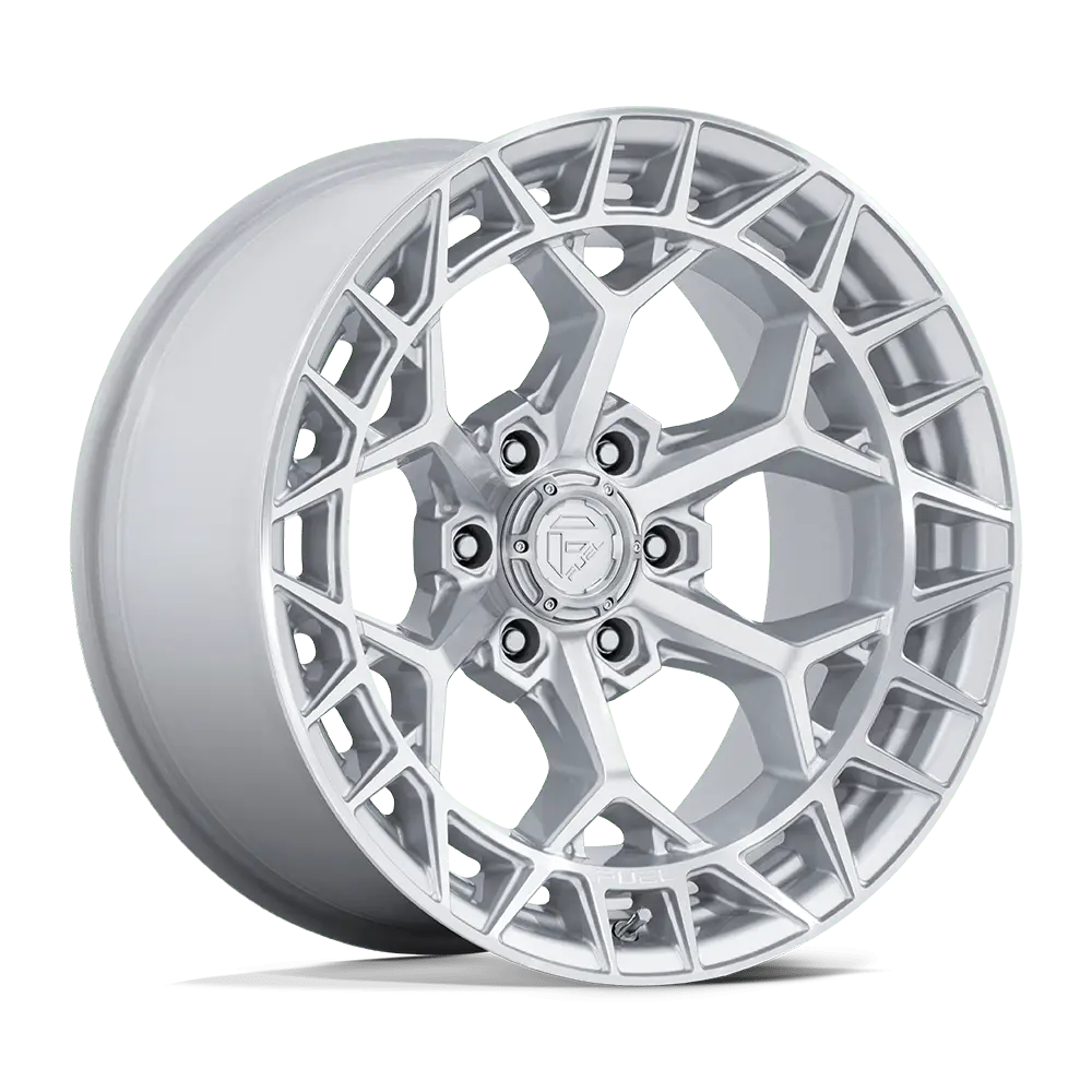 Fuel Fc873 Charger - Gloss Silver W/ Machined Face 1