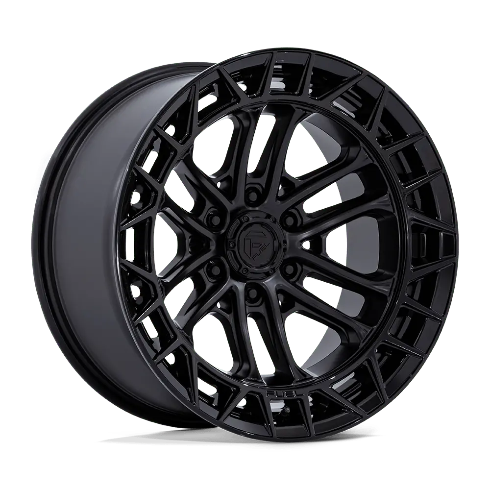 Fuel Fc874 Celsius - Matte Black W/ Gloss Black Lip 1