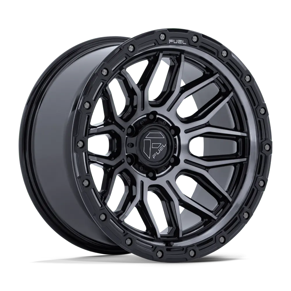Fuel Fc881 Surge - Gloss Black Machined W/ Gray Tint 1