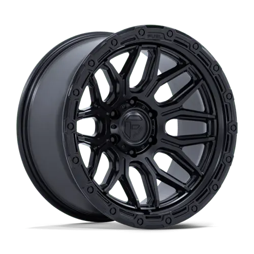 Fuel Fc881 Surge - Matte Black W/ Gloss Black Lip 2
