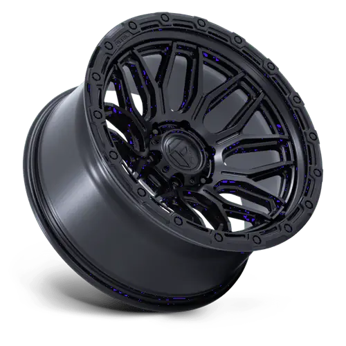 Fuel Fc881 Surge - Matte Black W/ Gloss Black Lip 3