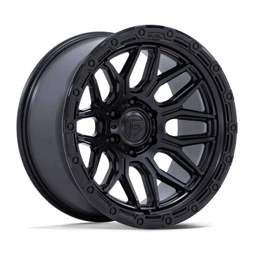 Fuel Fc881 Surge - Matte Black W/ Gloss Black Lip 1