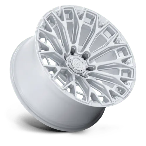 Fuel Fc882 Trax - Gloss Silver W/ Machined Face 3