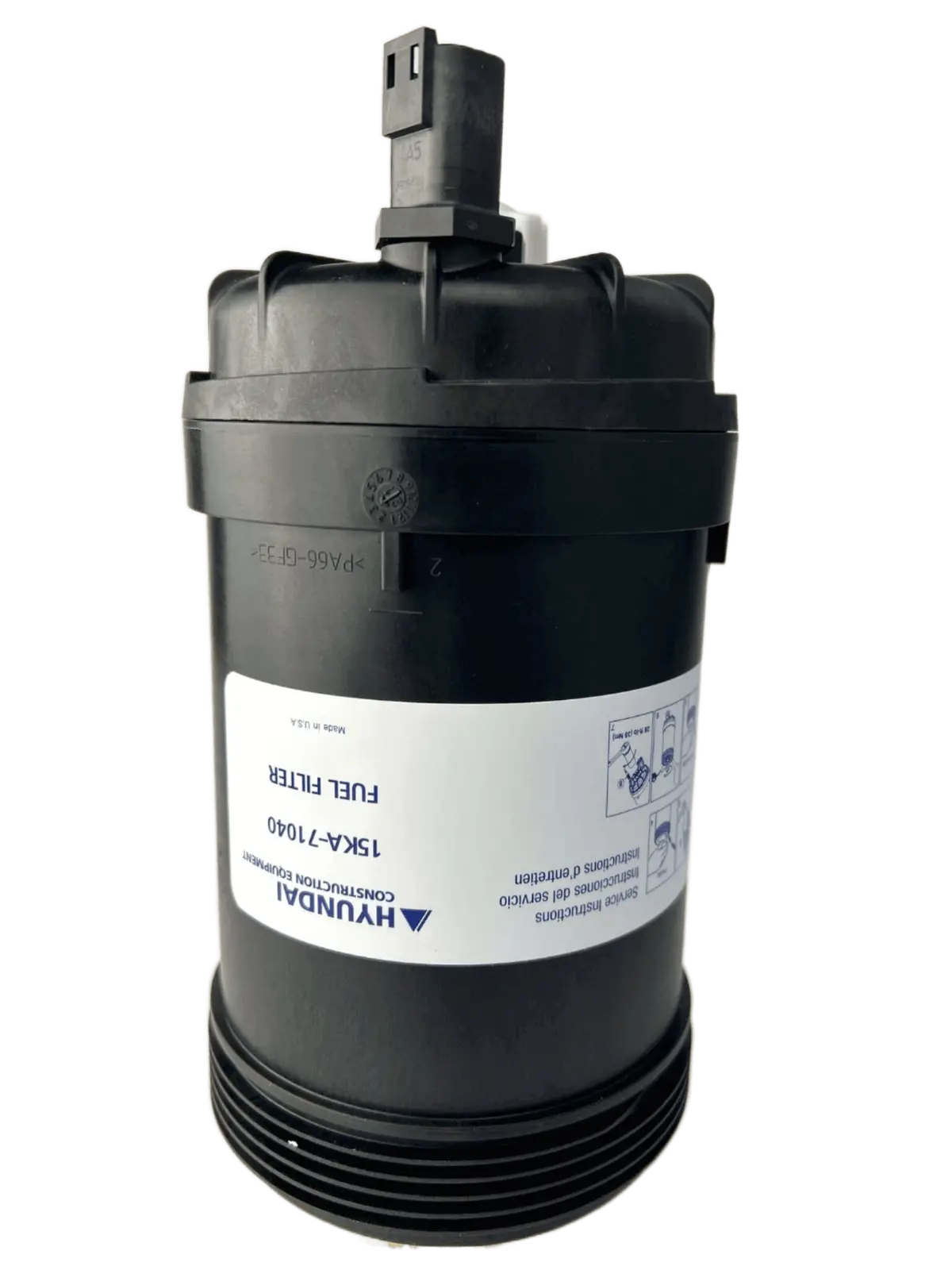 15Ka-71040 Hyundai Construction Equipment Fuel Filter 1