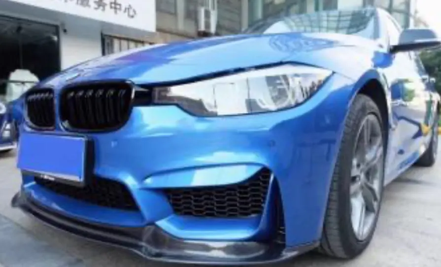 F30 2012-2018  M3 Replica Varis Carbon Front Lip 1