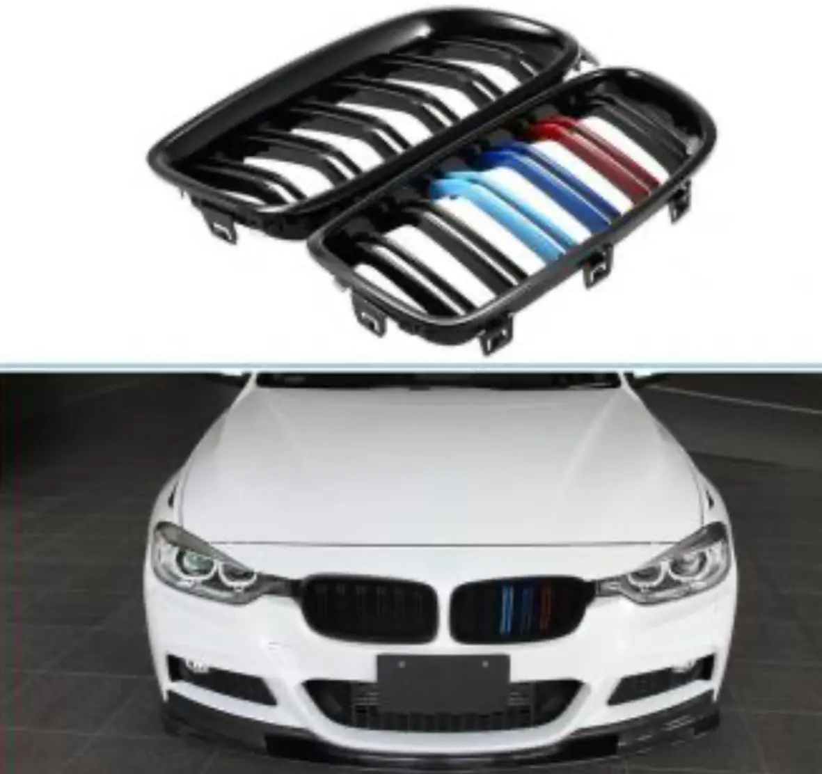 F30 2012-2018 M Color Glossy M4 Look 1