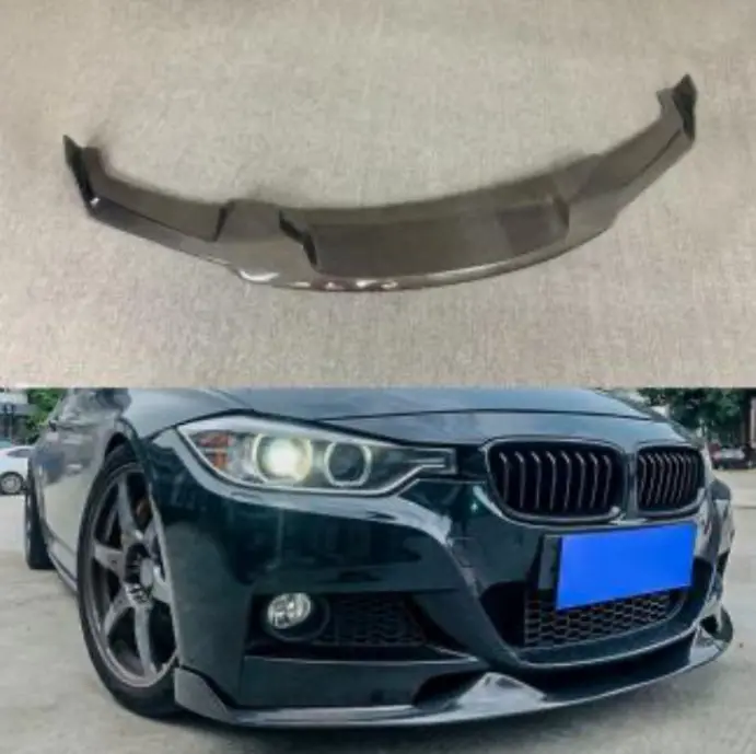 2012-2019 F30 Mad Carbon Fiber Msport Front Lip 1