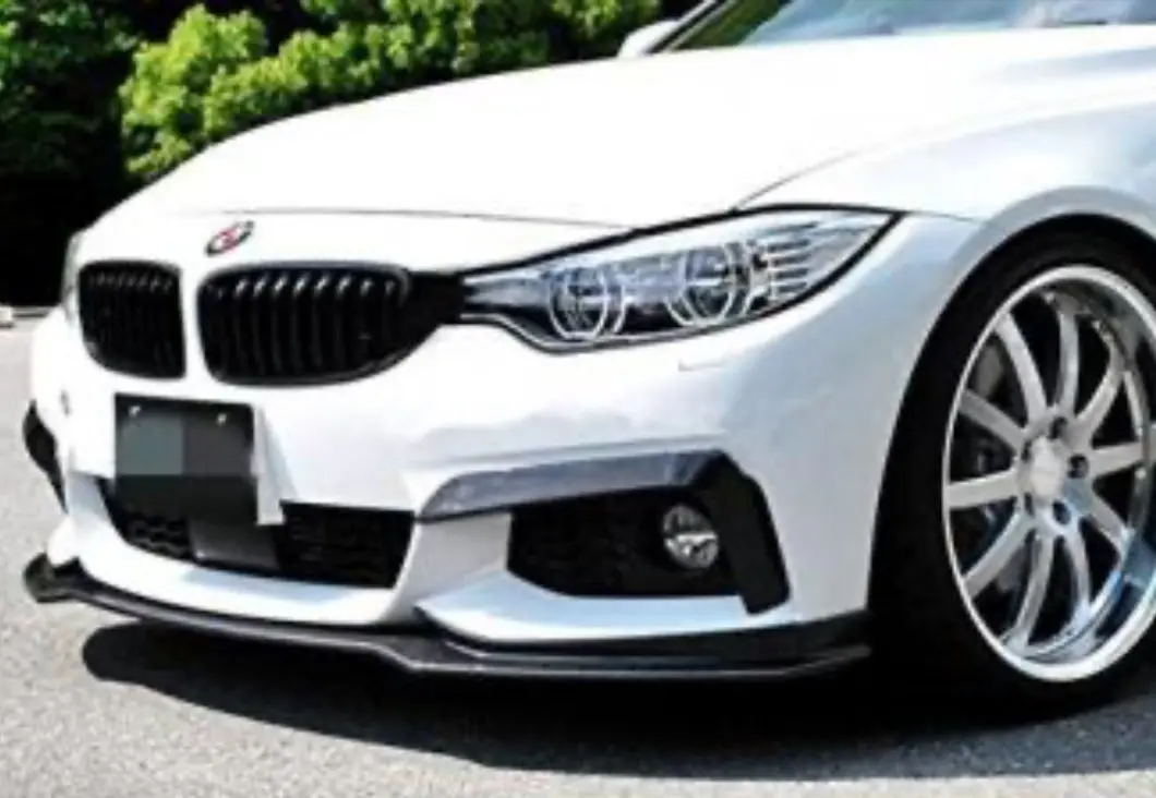 2014-2019 F32 Msport Cc Style Carbon Fiber Front Lip 1