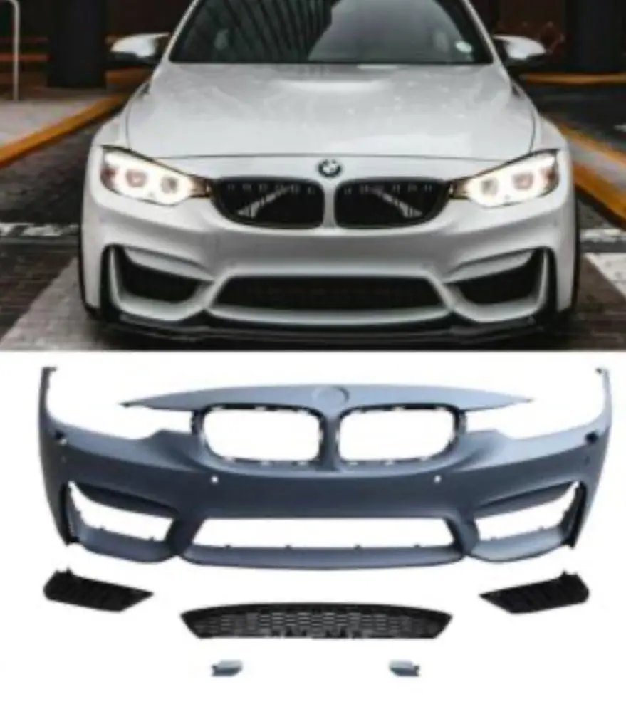 F30 2012-2018 M3 Conversion Front Bumper
Poly Plastic - Direct Fit - Primer Finish 1
