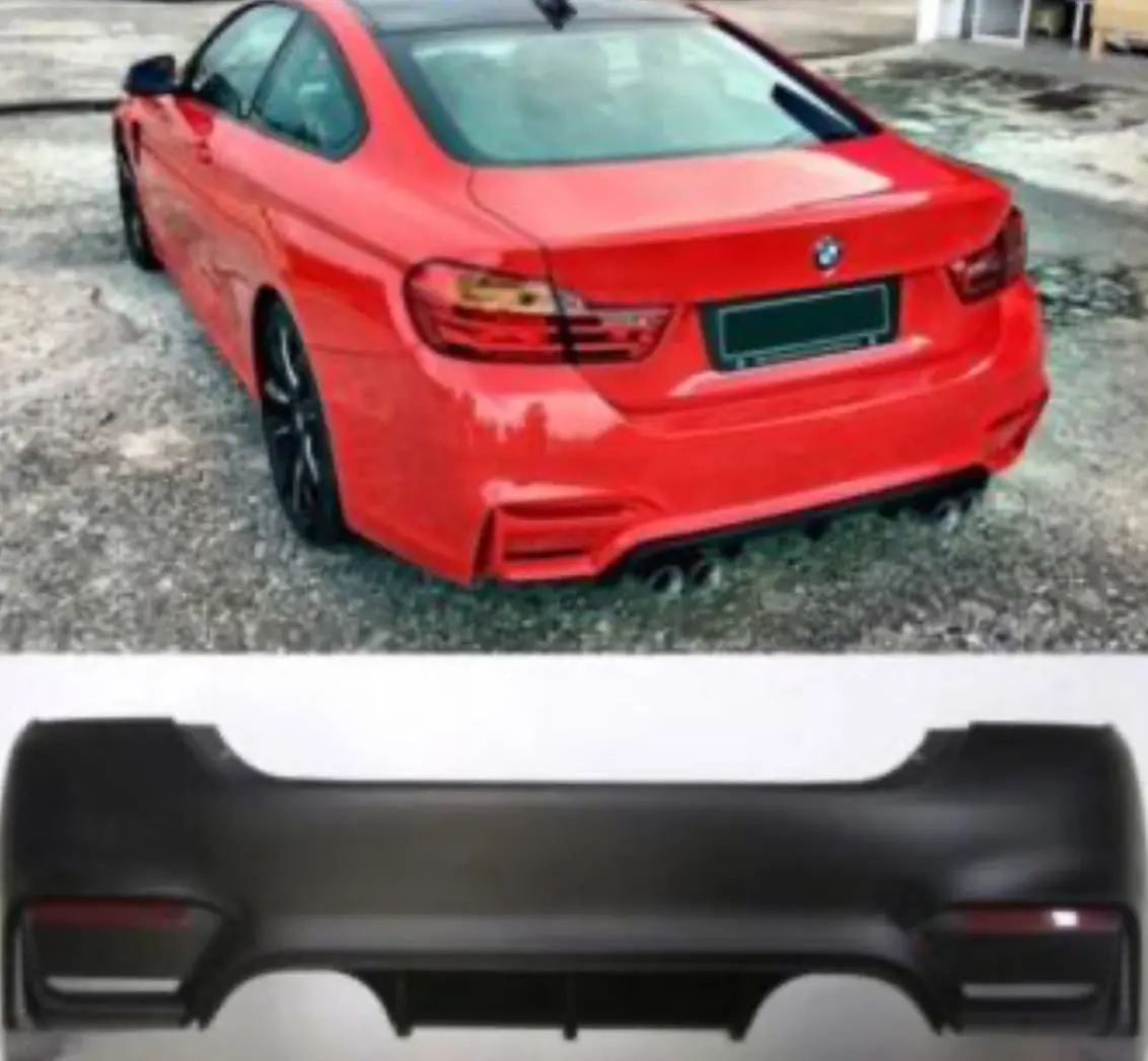 2014-2019 F32 F33 F36 M4 Look Rear Bumper 1