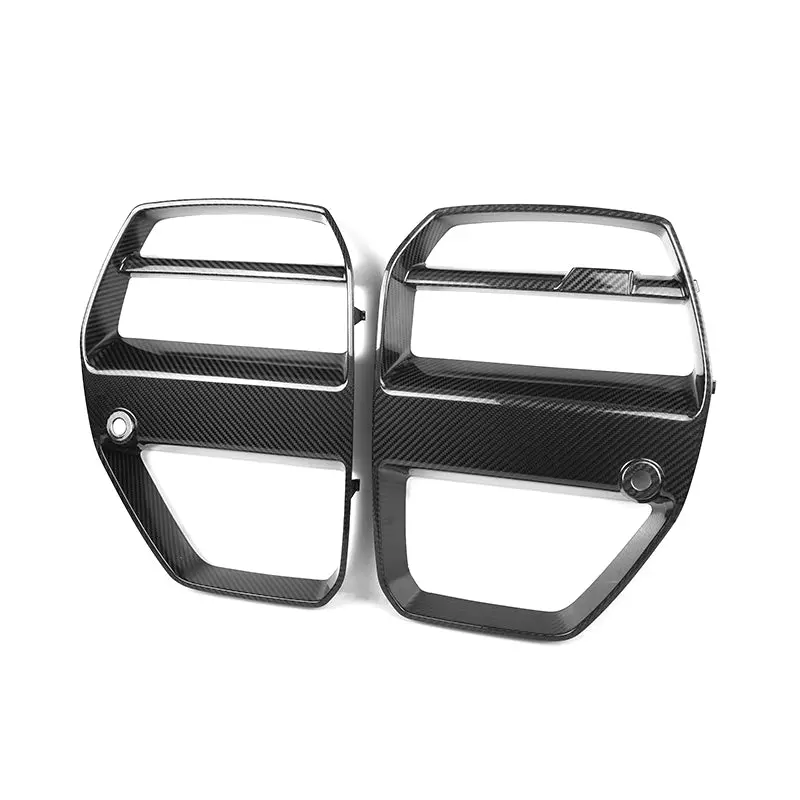 Bmw G80 M3/G82 M4 St Style Carbon Fibre Front Grills 1