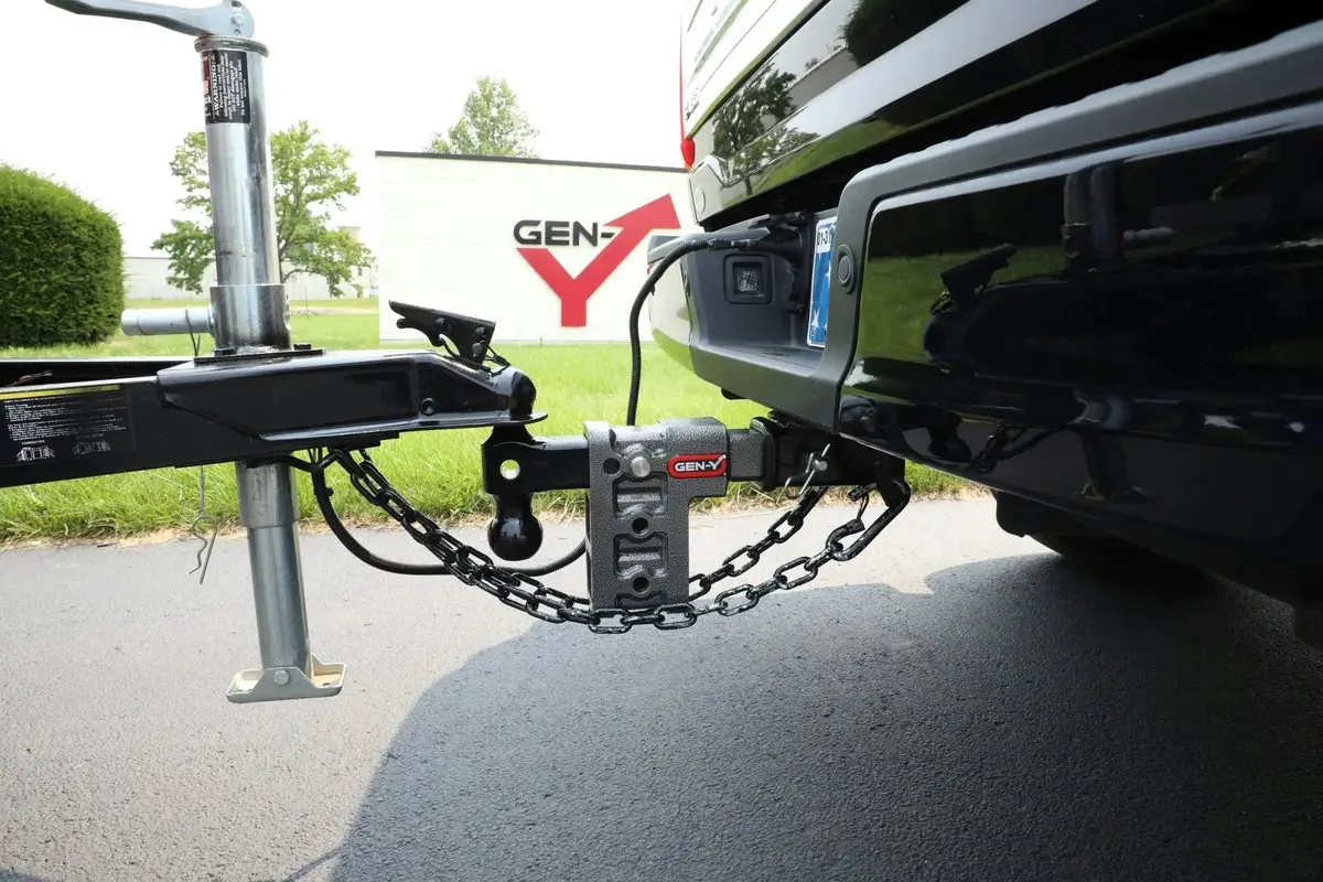 Gen-Y | Mega-Duty 32K Drop Hitch | 6" Offset Drop | 2.5" Shank | Dual Ball Mount & Pintle Lock (Gh-1924) 2
