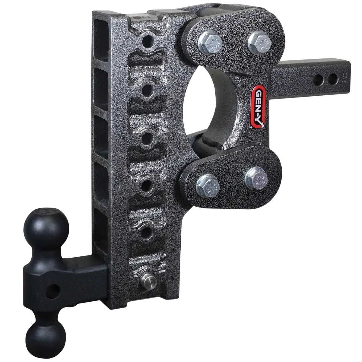 Gen-Y | The Boss Torsion-Flex 10K Drop Hitch | 10" Drop | 2" Shank | Dual Ball Mount (Gh-1016) 1