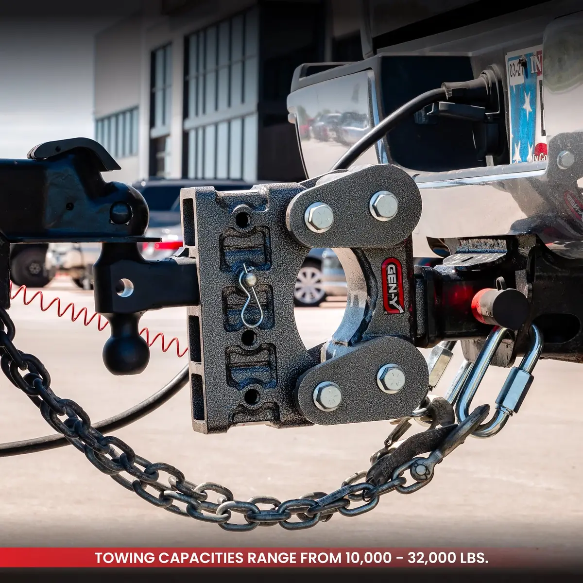 Gen-Y The Boss Torsion-Flex 10K Drop Hitch 12