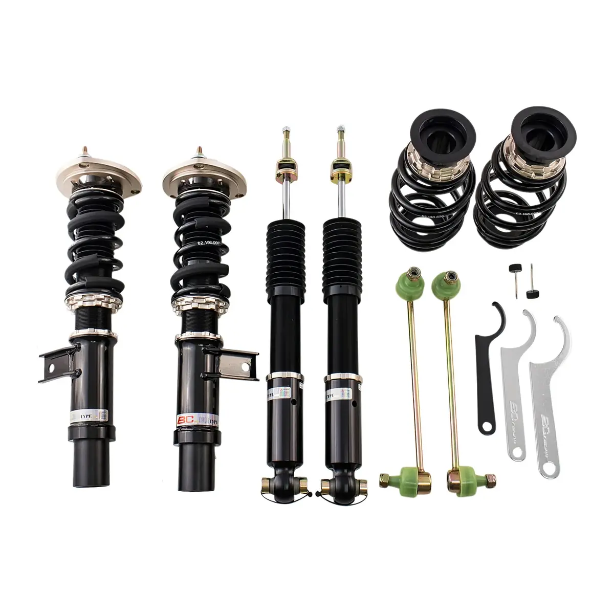 Bc Racing Br Series Coilovers : 15-21 Volkswagen Golf/Audi A3 Vii (49.5Mm Front Strut) H-23-Br 1