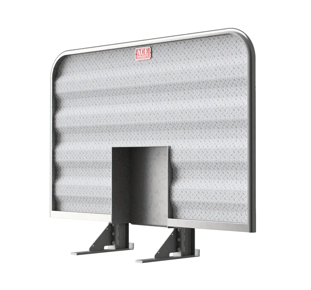 Hr2 Headache Rack For Semi Truck Ultra Wide 94" With Hydraulic Tank Cutout 1