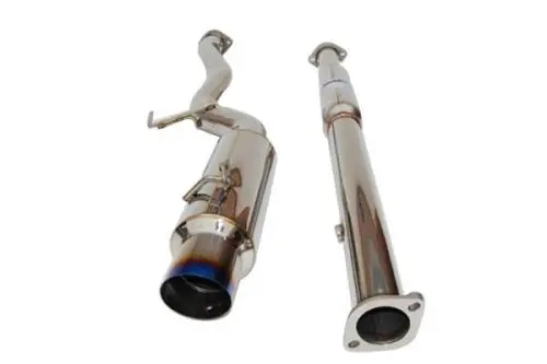 Invidia '03-'06 Mitsubishi Evo 76Mm N1 Titanium Tip Cat-Back Exhaust 2