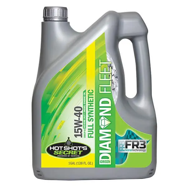 Hot Shot's Secret 15W-40 Full Synthetic Green Diamond Fleet Oil (Gdgalfull-Syn1540) 1
